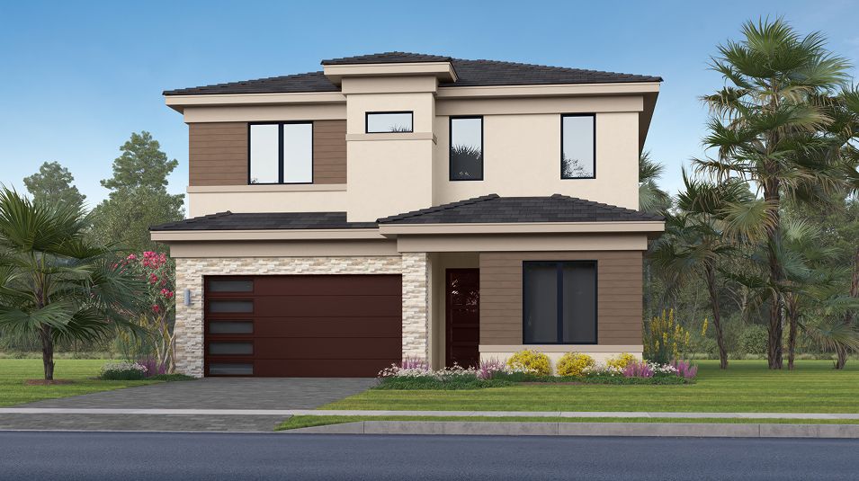Elevation E1 - 2773 Promenade Lotis Wellington Sydney E1 8 27 25