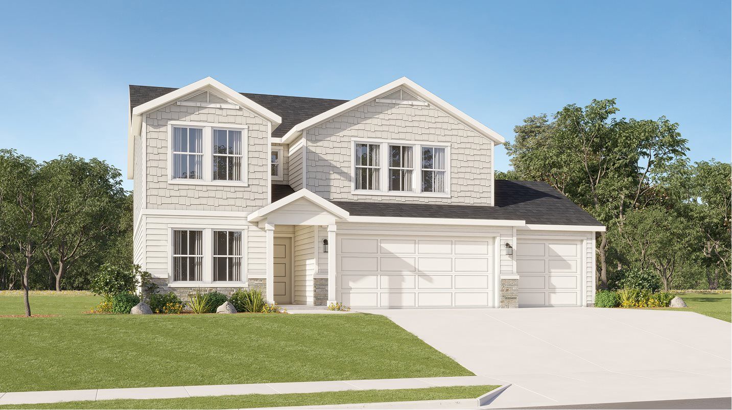 Elevation E3C - Plan 2294 Craftsman