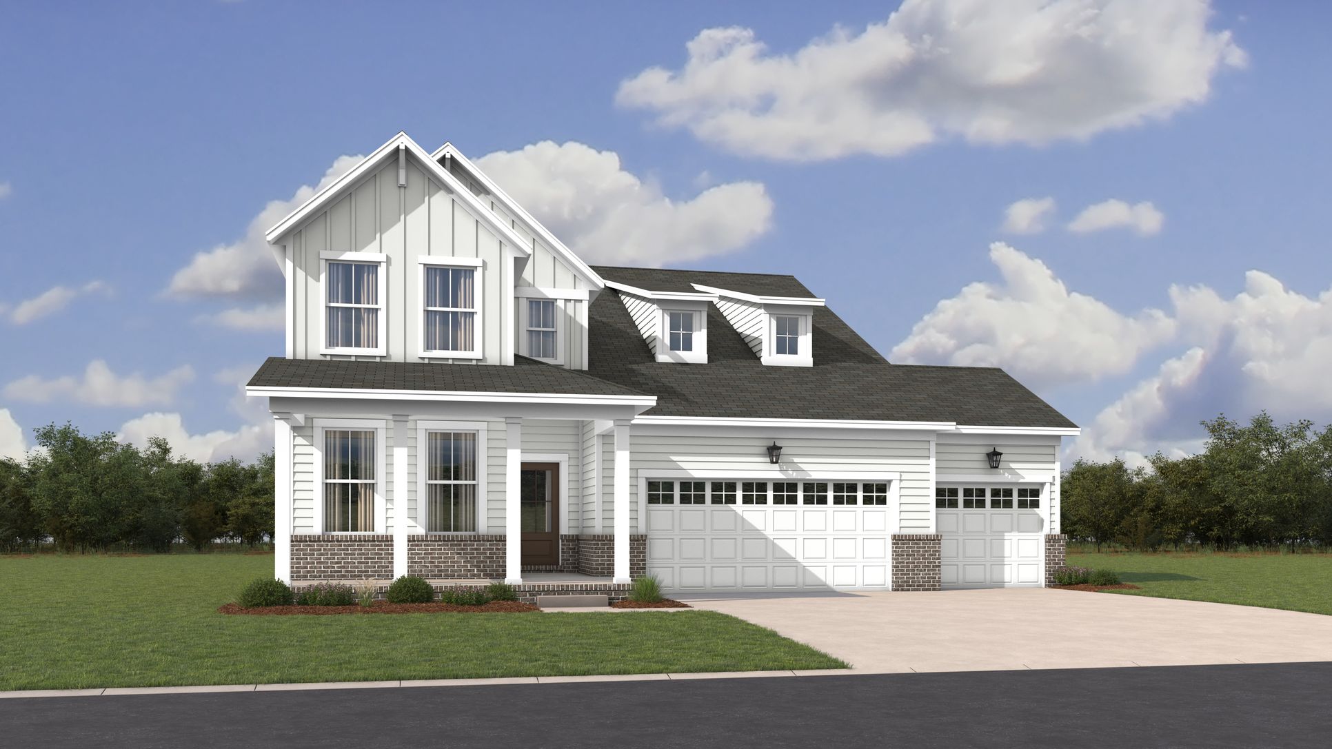 Exterior:Reserve Collection Davenport 3 Car FL A