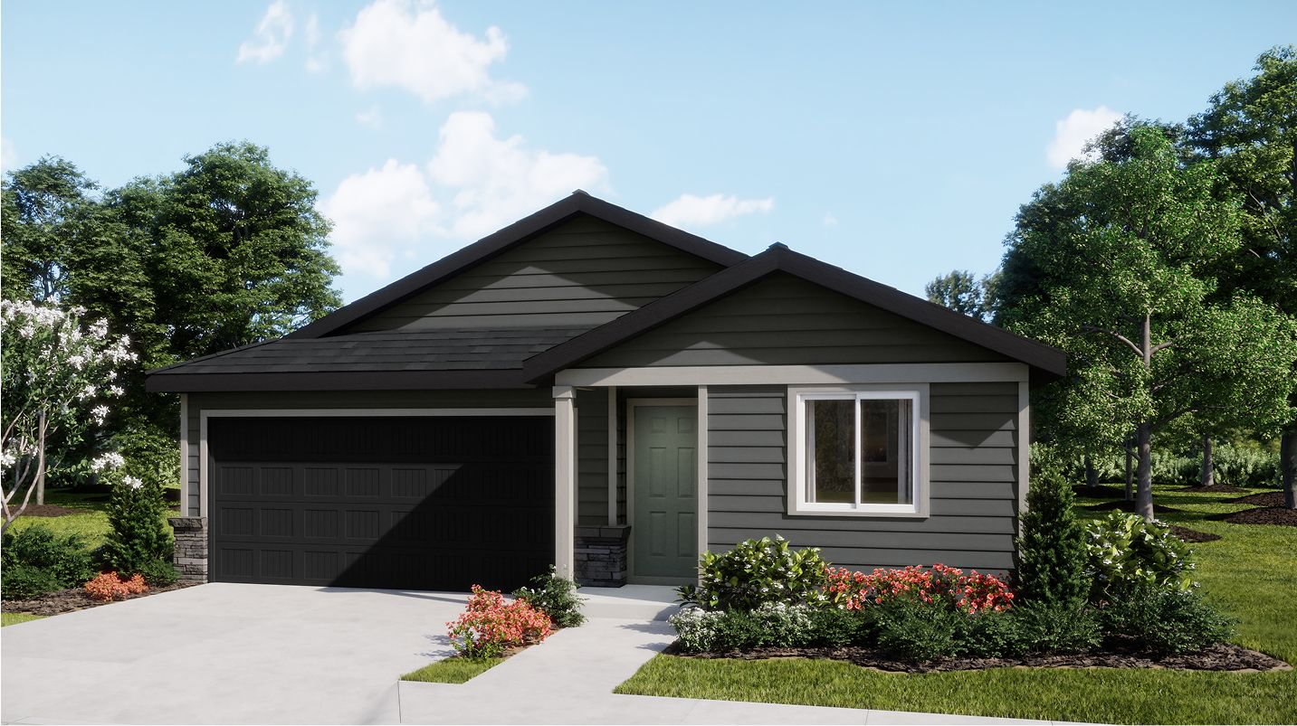 Elevation A -  Reserve Pines Jordon American exterior elevation