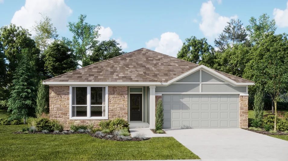 Elevation C - Grove Core FL N122 Mc Cartney 2 Car Group2 C