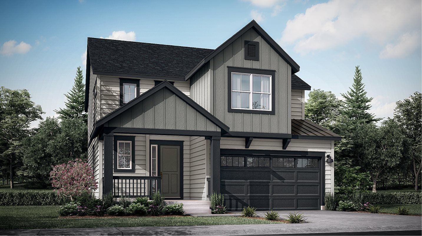 Elevation FH1 - Farmhouse 1 Evans