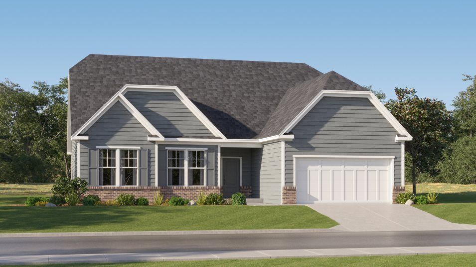 Elevation D - Grayson Exterior Rendering D