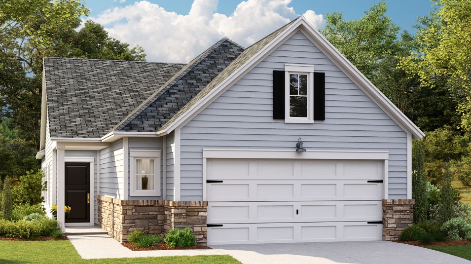 Elevation B6 - Hampton Exterior B6