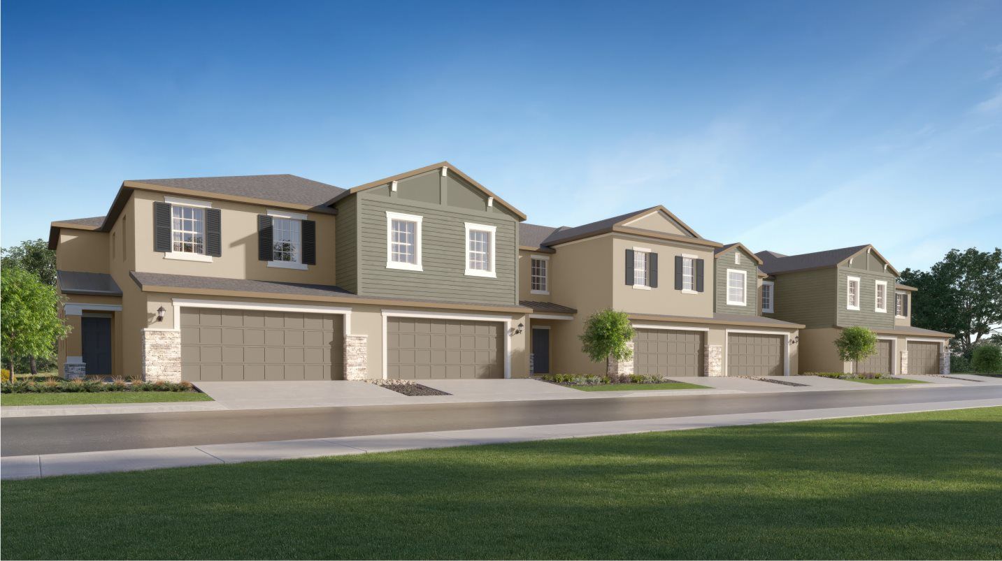 Elevation TH - Exterior Rendering