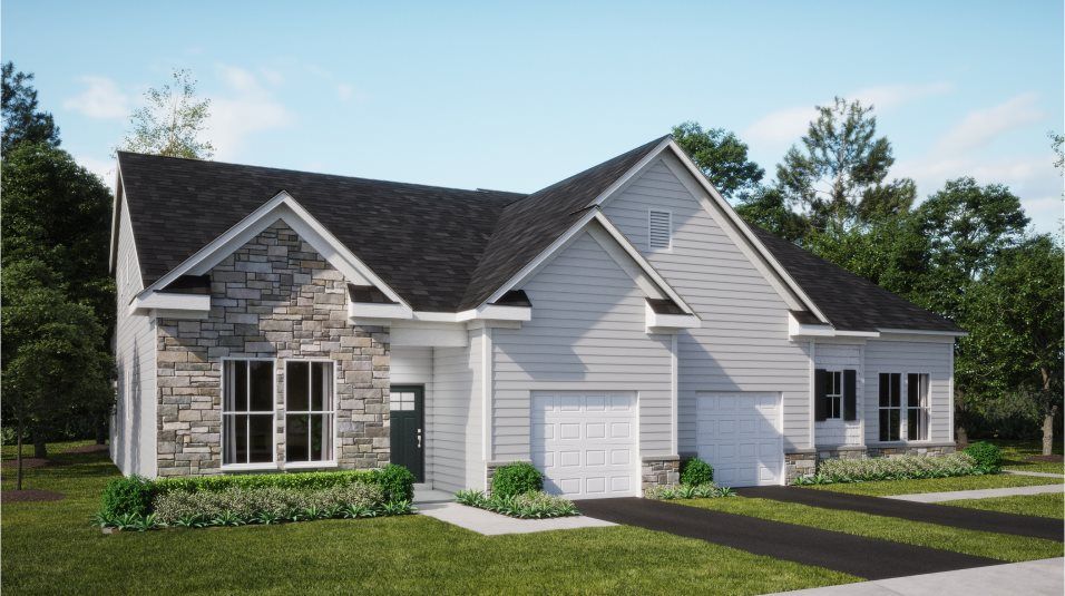 Elevation A - A contemporary exterior