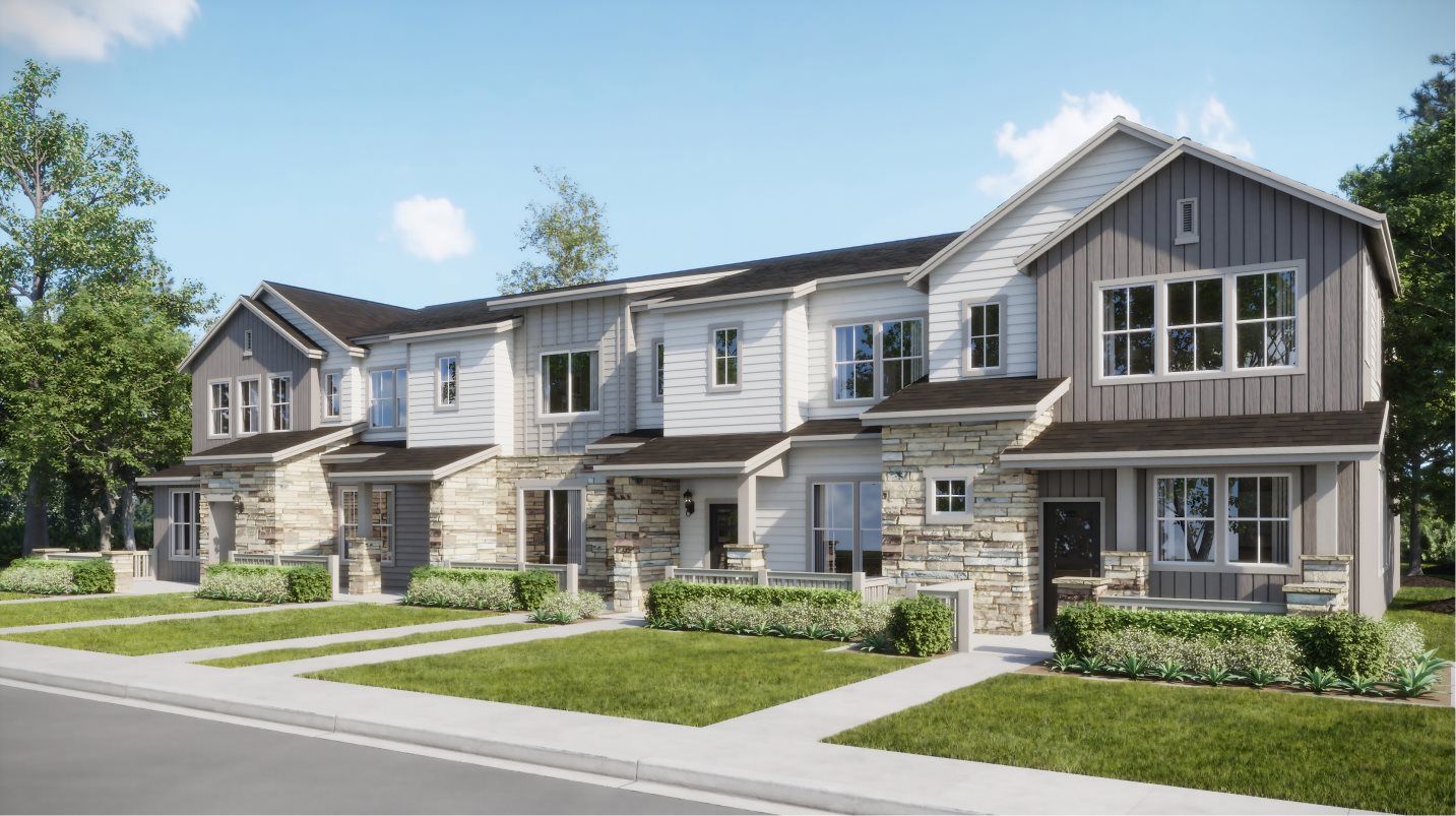 Elevation MH5 - 5-Plex Modern Hill Country home exterior