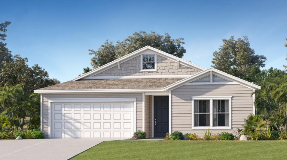 Elevation HA - A ranch-inspired exterior