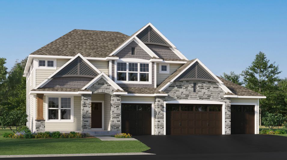 Elevation E4T - Washburn Exterior Rendering E4