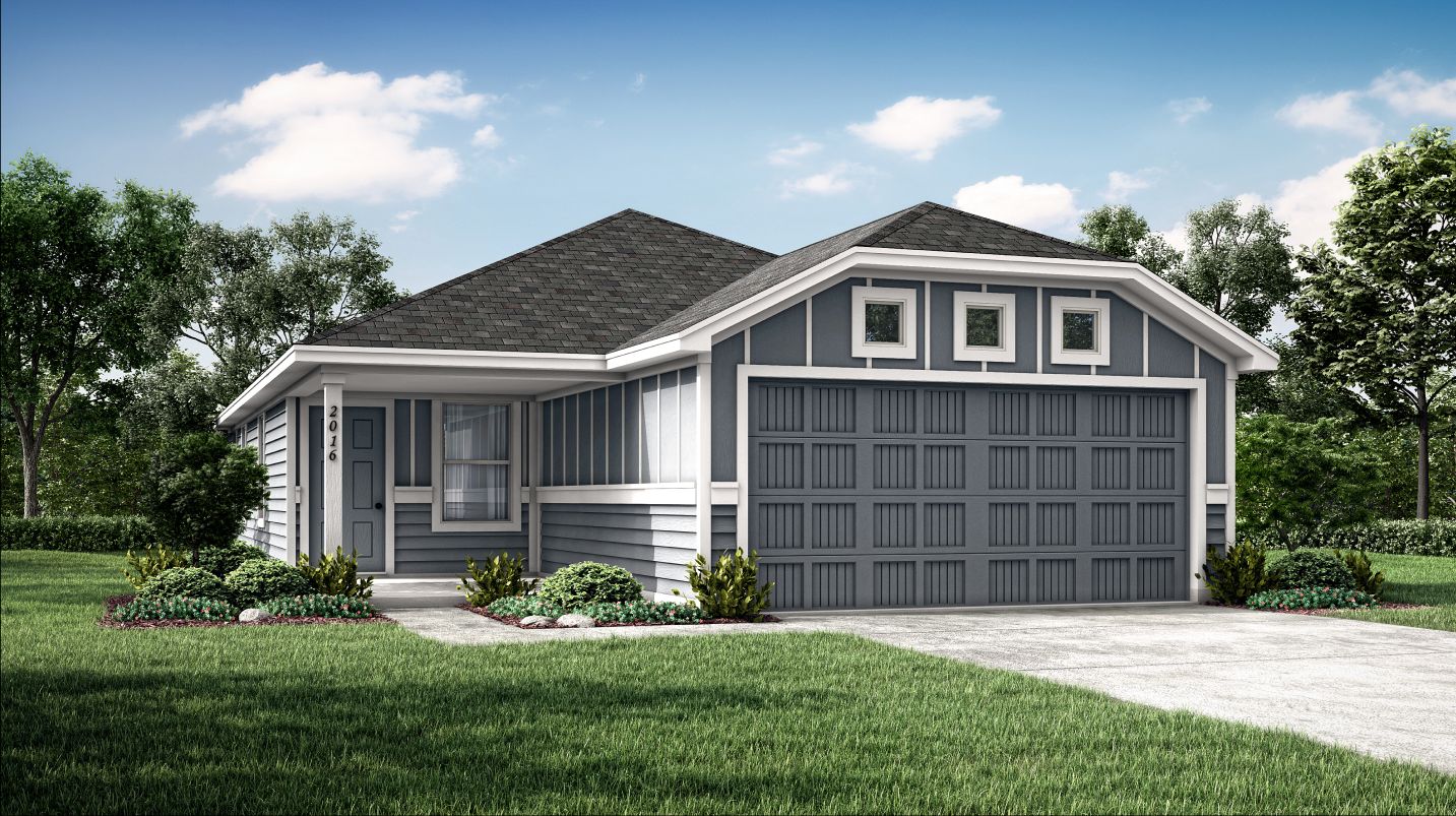 Elevation D - Chestnut Exterior D