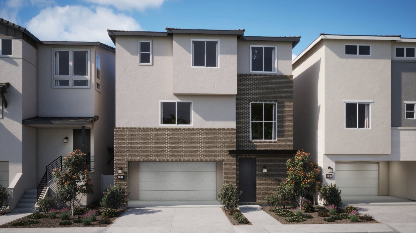 Elevation D - Residence 3 Exterior D