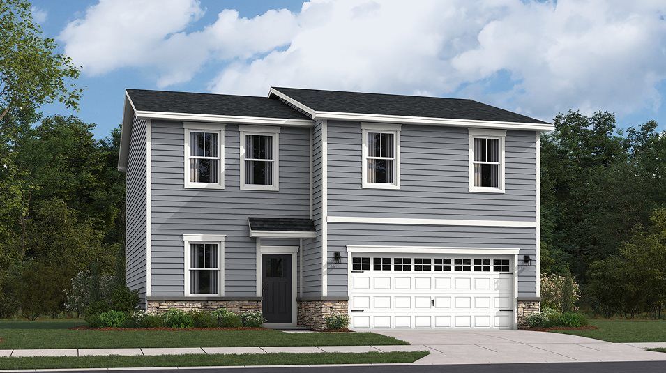 Elevation D6 - Charleston Exterior Rendering Classic