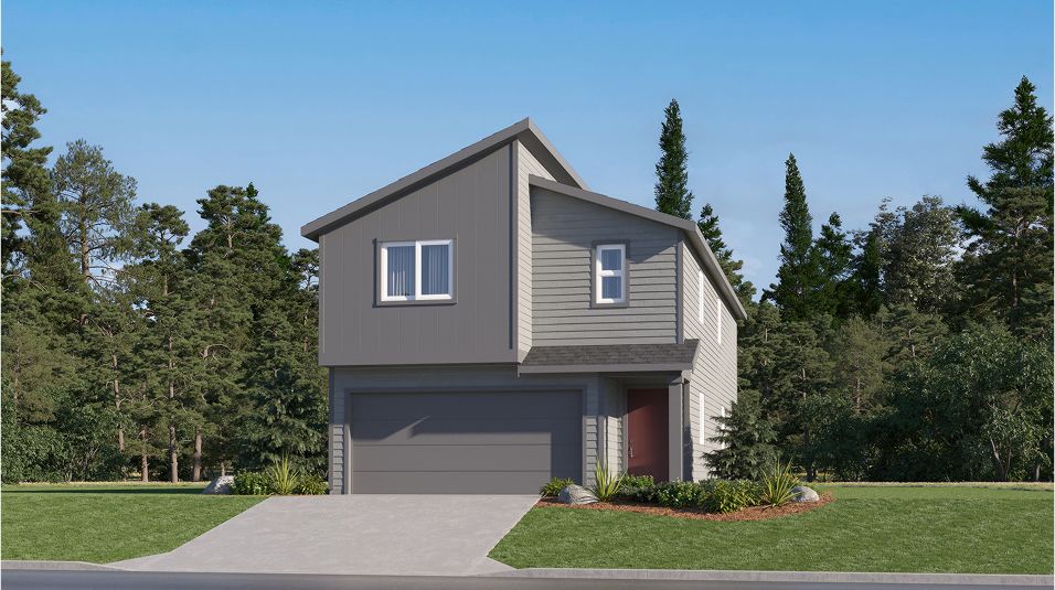 Elevation M - 1922 Curry Meadows Auburn Modern M