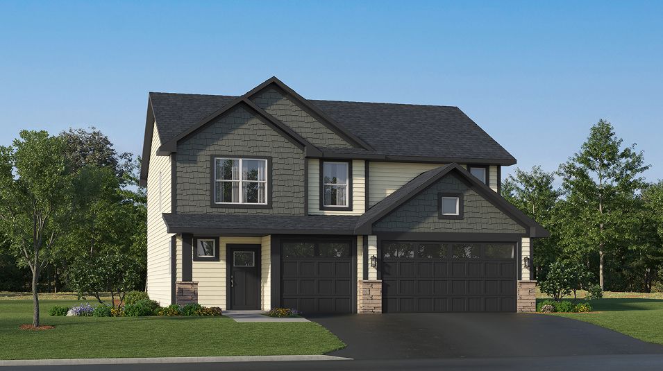 Elevation B3P - K11 S Venture Arbor Bluff Marquette Cottage B3 P 0