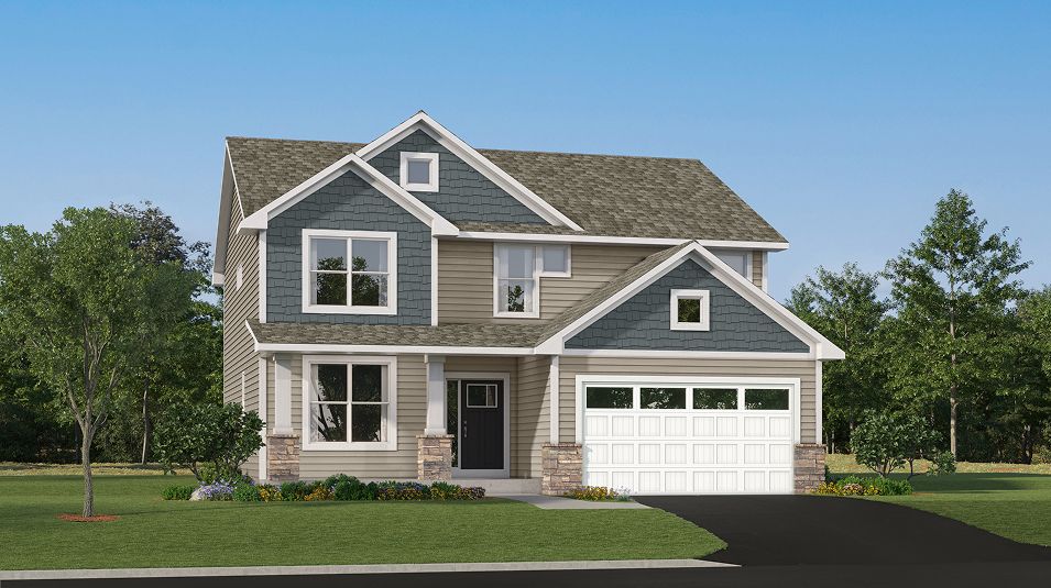 Elevation B2 - Discovery Collection Watermark Lewis Cottage B2