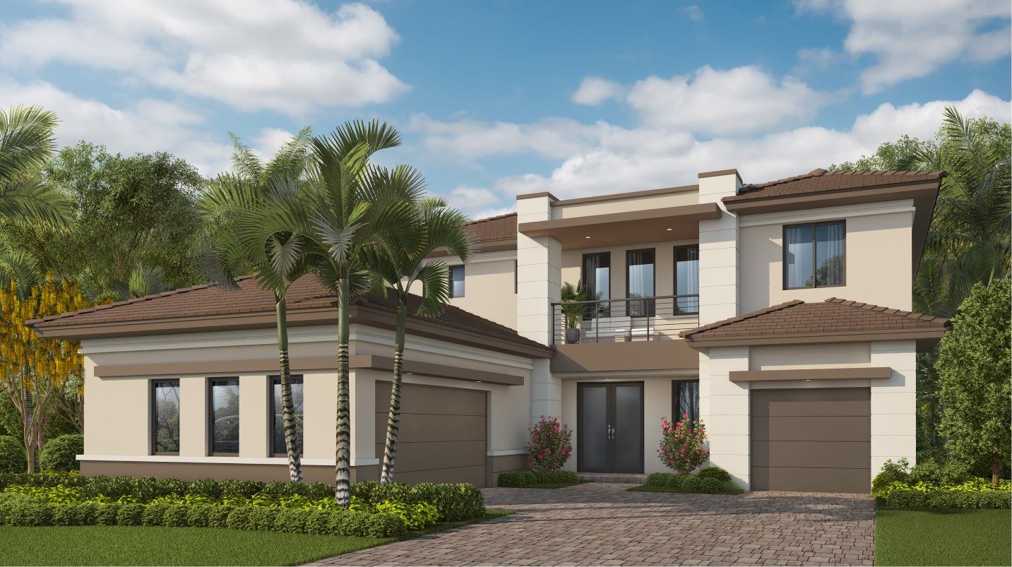 Elevation A - exterior rendering