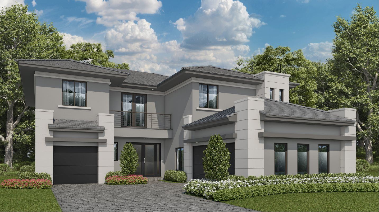 Elevation A - Exterior Rendering