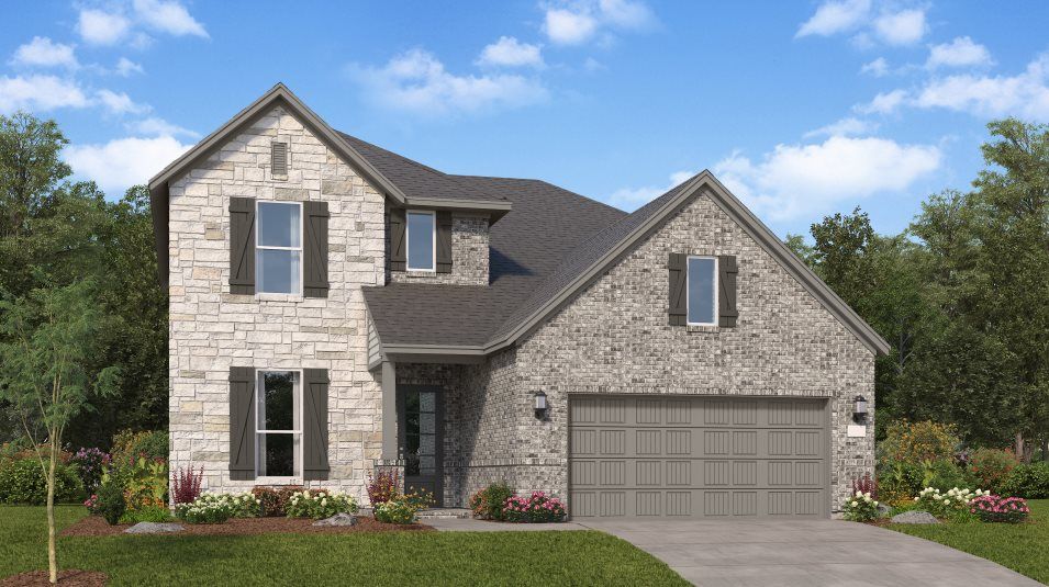 Elevation C - Memorial Exterior Rendering C