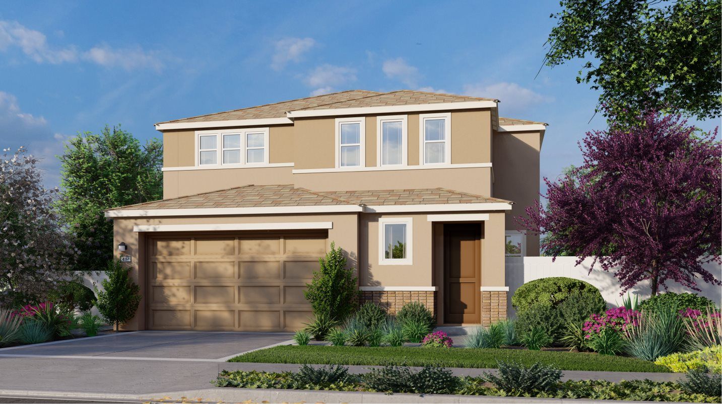 Elevation A - Residence 1765 Exterior A - Prairie Progressive