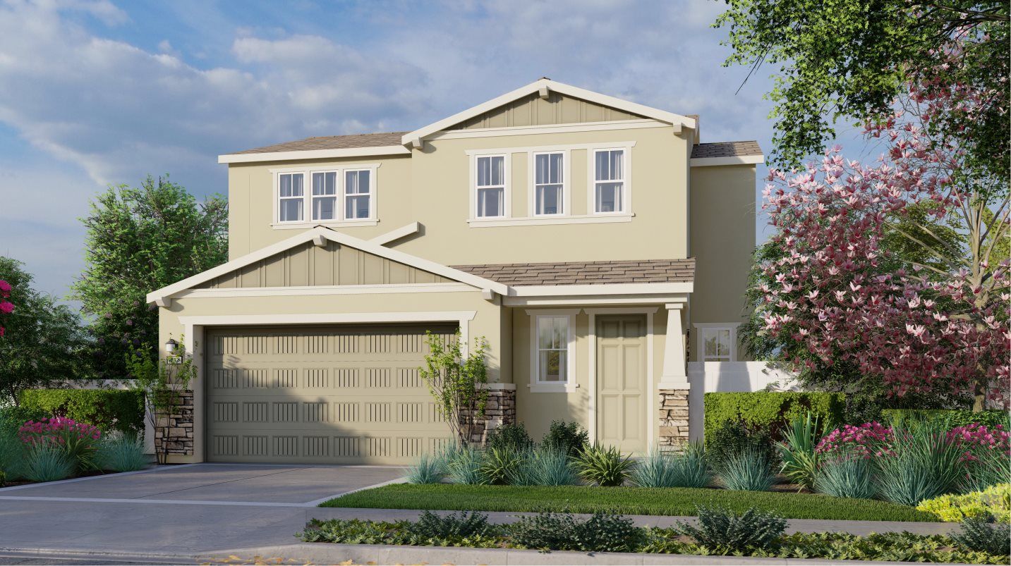 Elevation B - Residence 1765 Exterior B - Craftsman