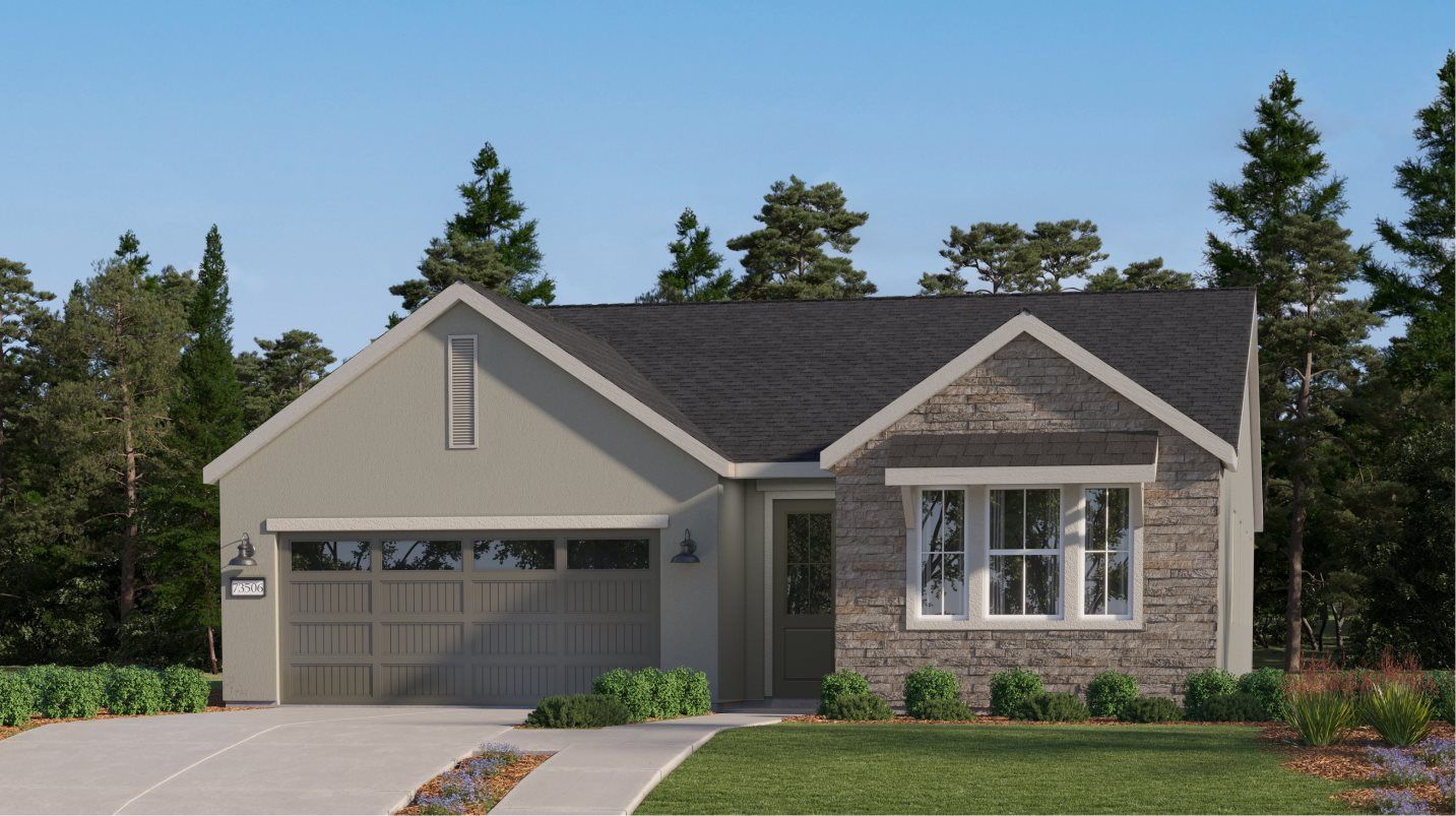 Elevation B - Exterior B home