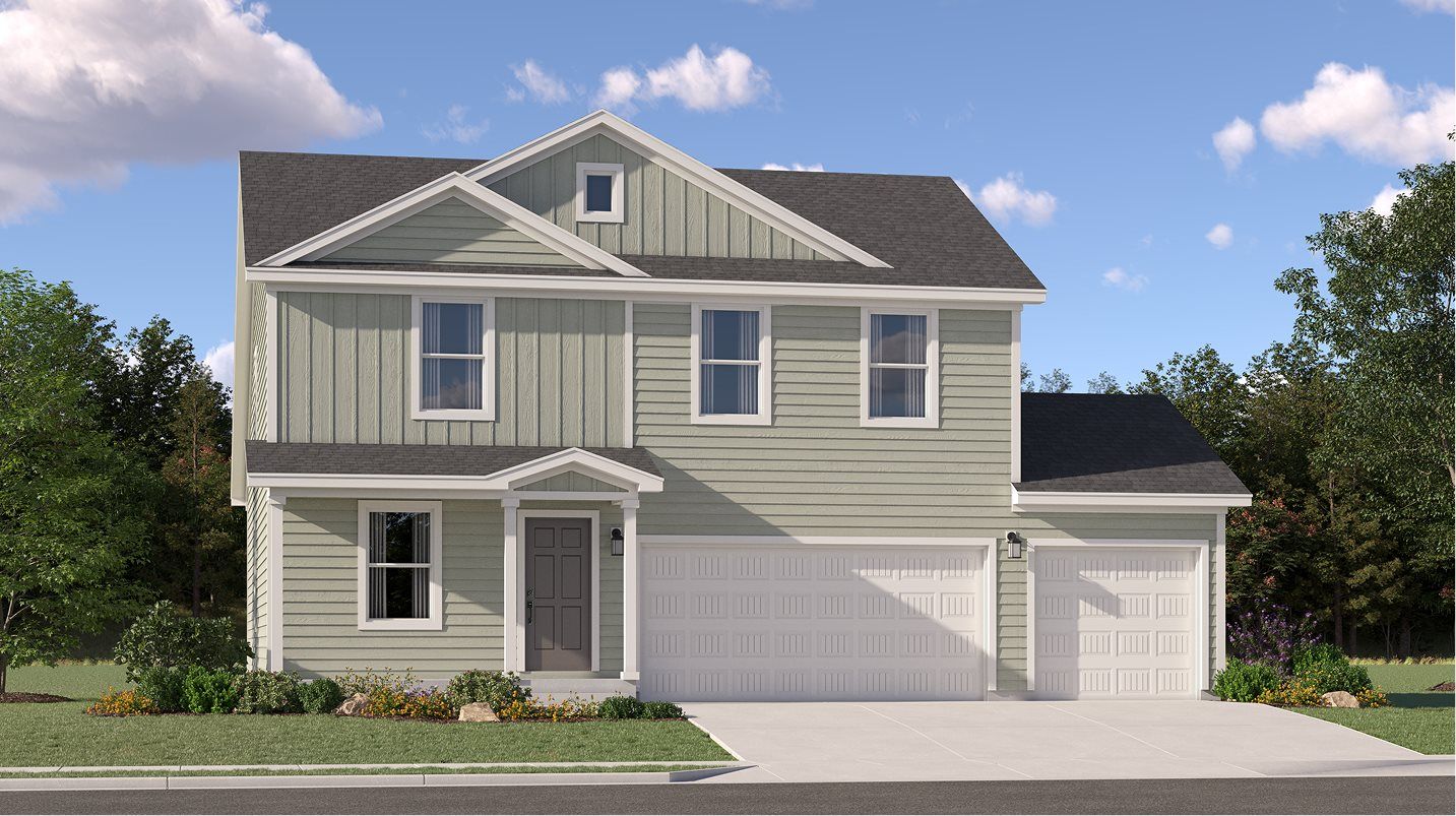 Elevation A3C - Plan 1874 Traditional