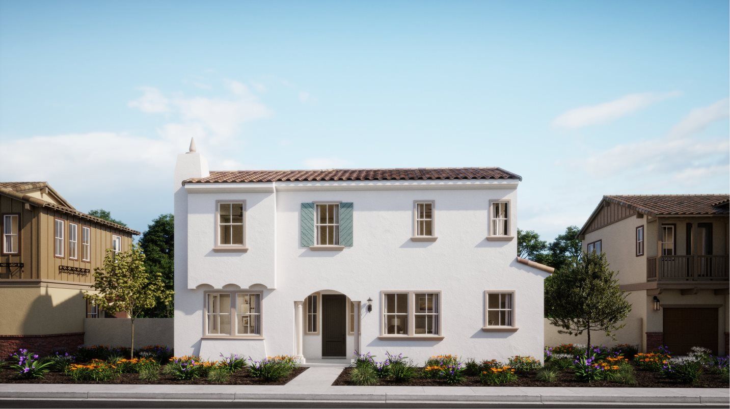 Elevation A - Spanish home image