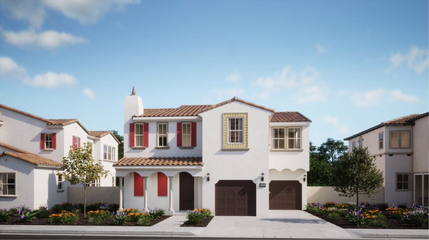 Elevation A - Spanish home image