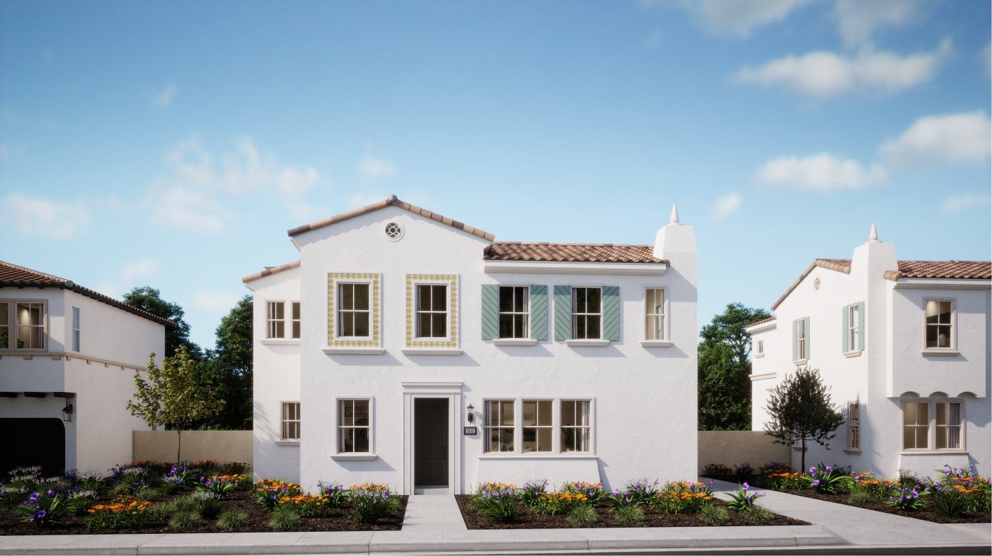 Elevation A - Spanish-style home image