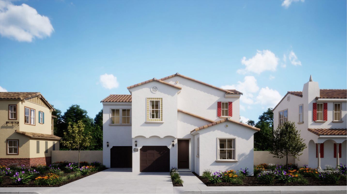 Elevation A - Spanish home image