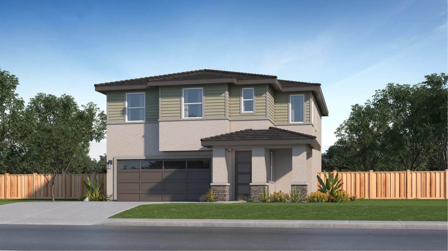 Elevation B - Residence 1 Prairie