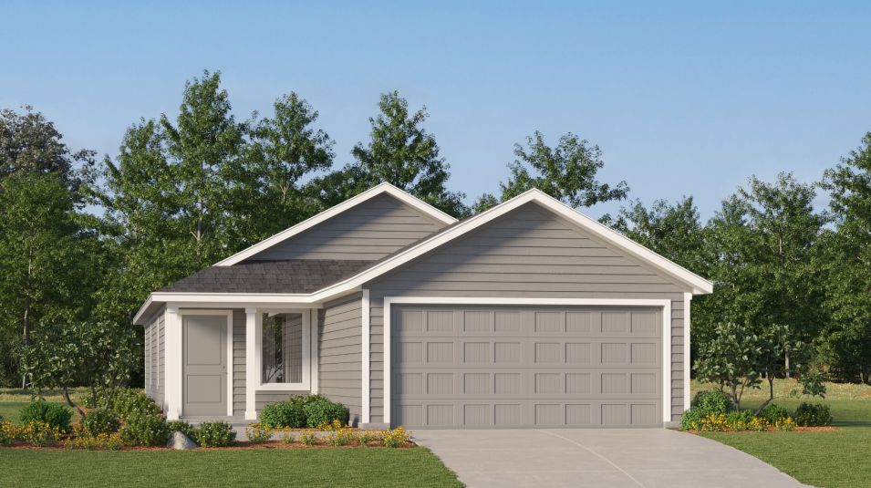 Elevation B - Oakridge Exterior