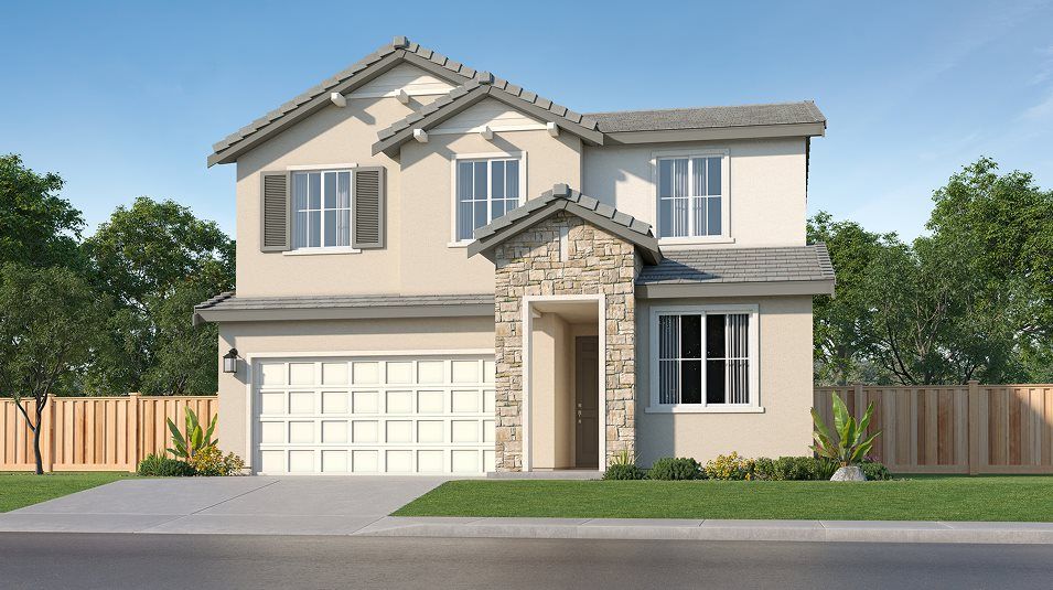 Elevation G - European Cottage - G