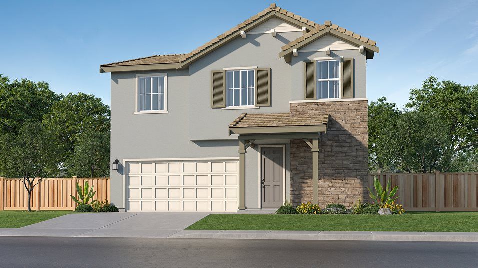 Elevation G - European Cottage - G