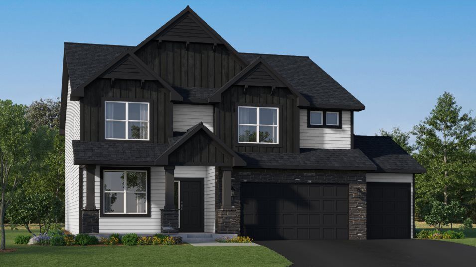 Elevation A3 - Washburn Exterior Rendering A3