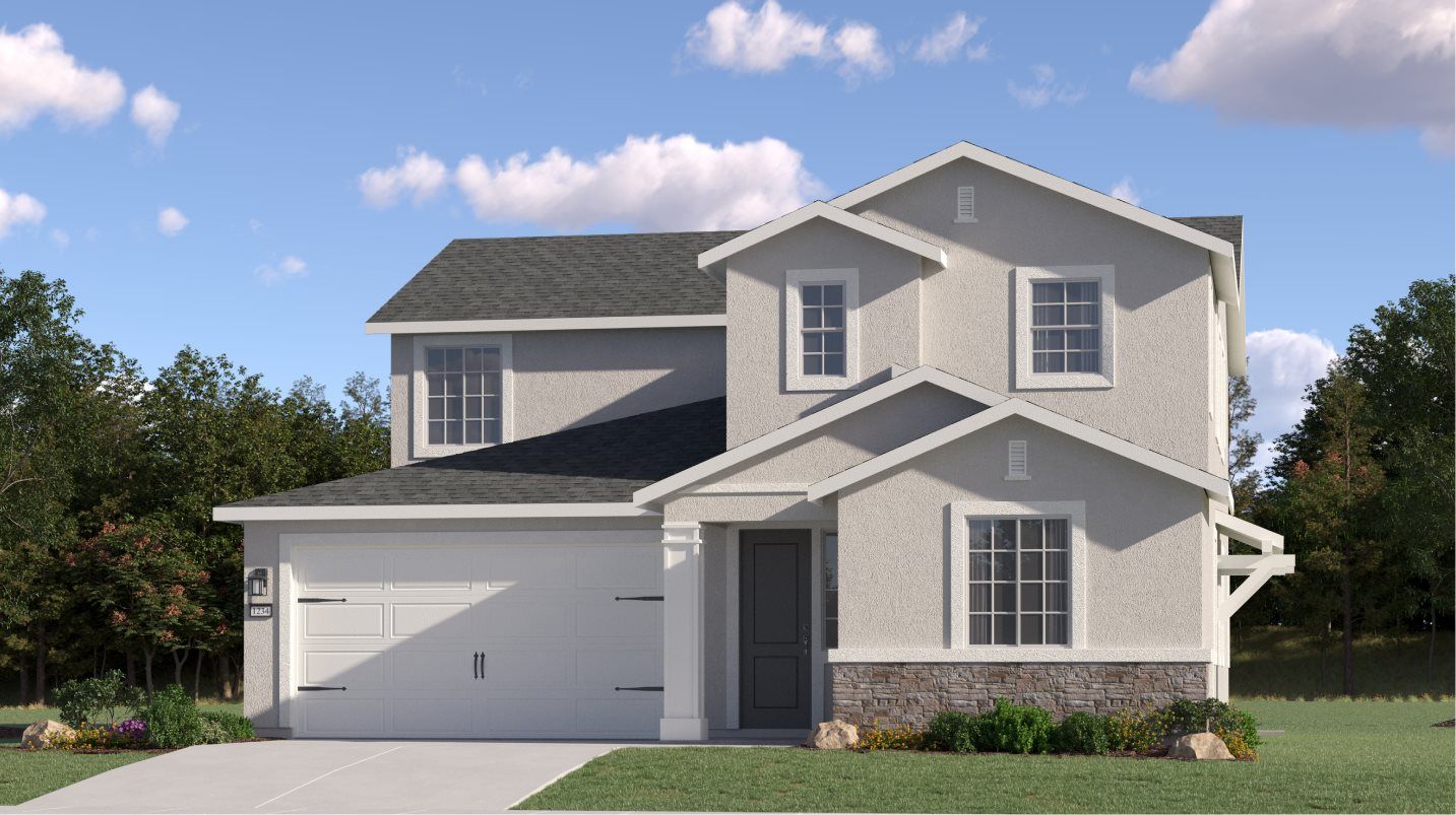 Elevation C - Residence 3015 Traditional