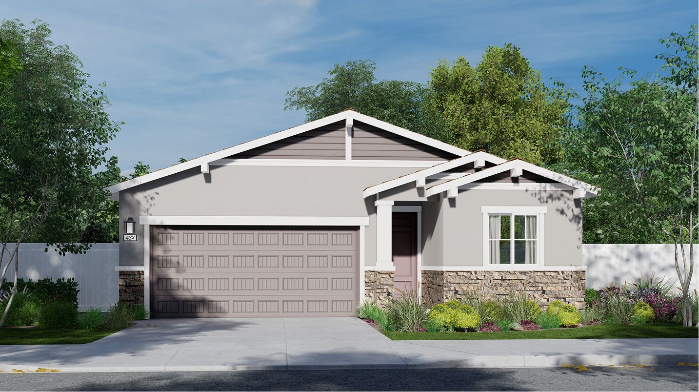 Elevation B - Harmony Arbor Ranch Res1579 Craftsman B