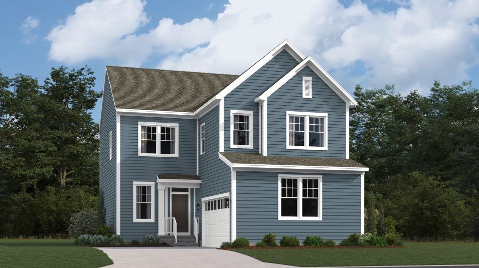 Elevation LSS - Meridian Exterior Rendering Classic Siding