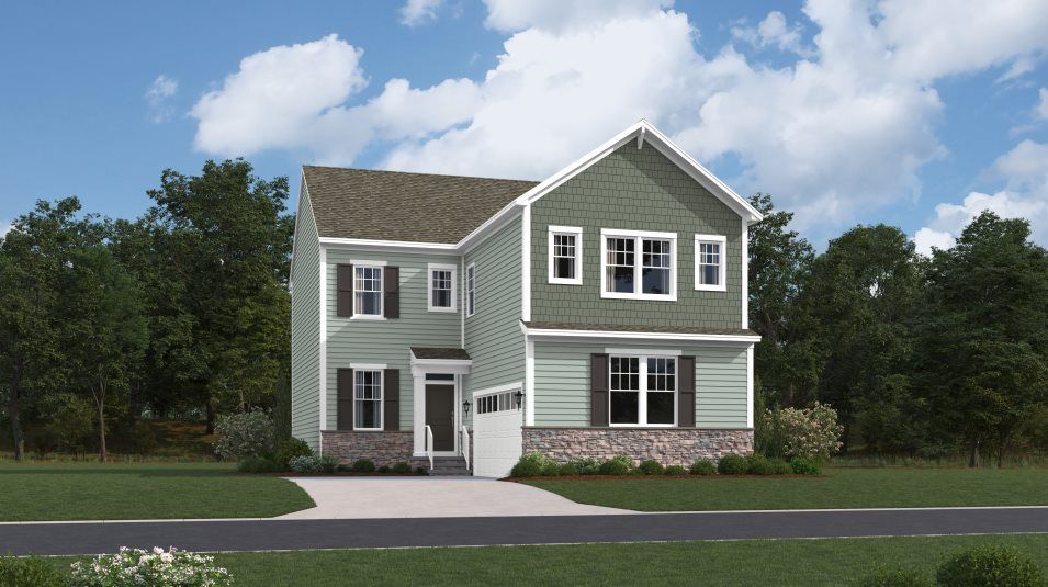 Elevation CWT - Summit Exterior Rendering Craftsman Stone Watertab