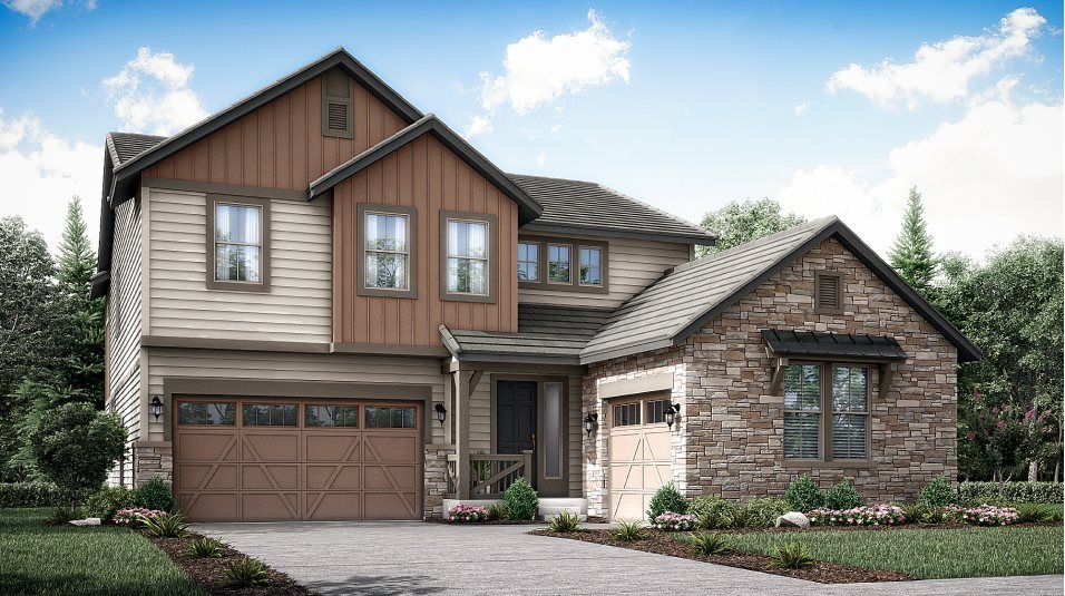 Elevation FH - Red Rocks Ranch Aspen Farmhouse