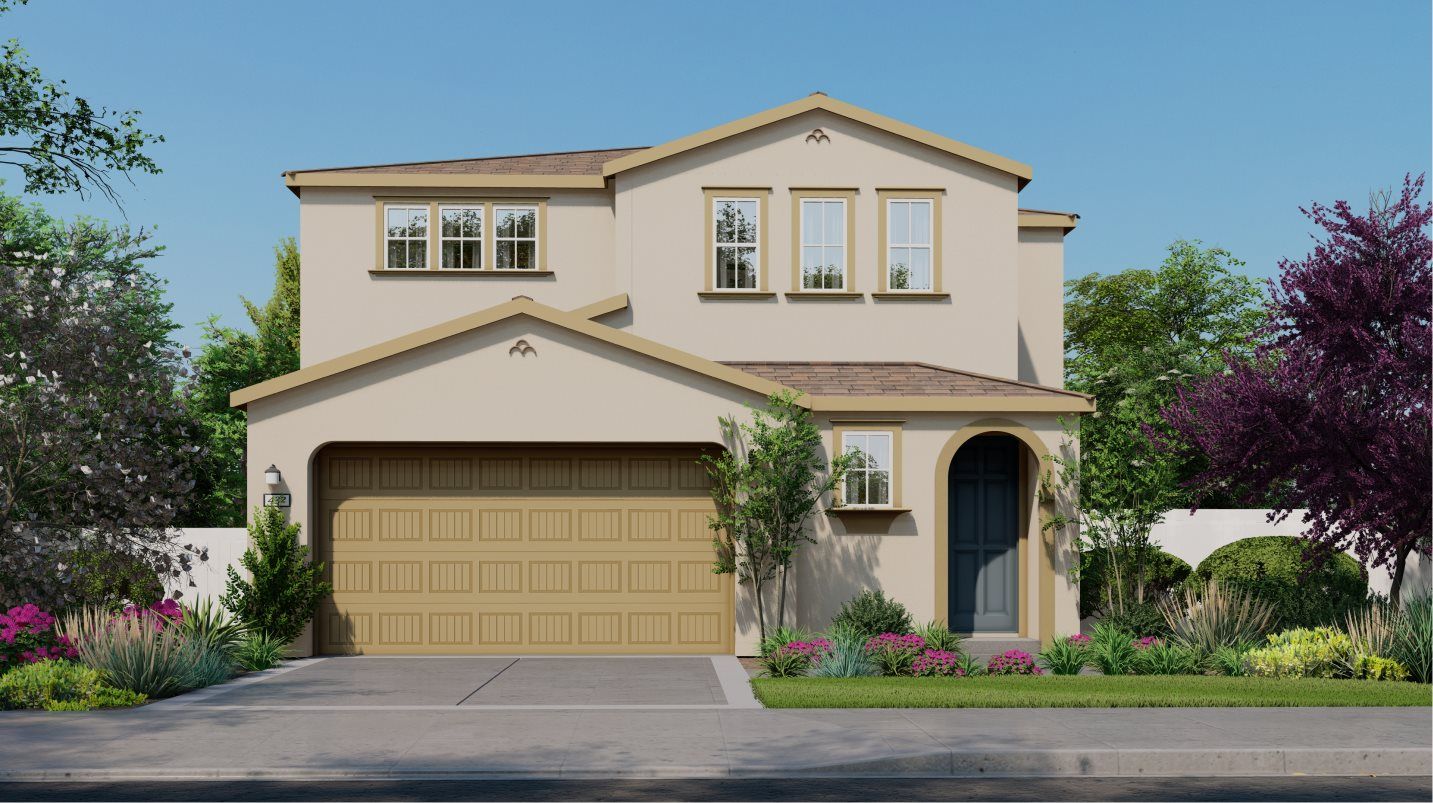 Elevation A - Residence 1765 Exterior A Spanish