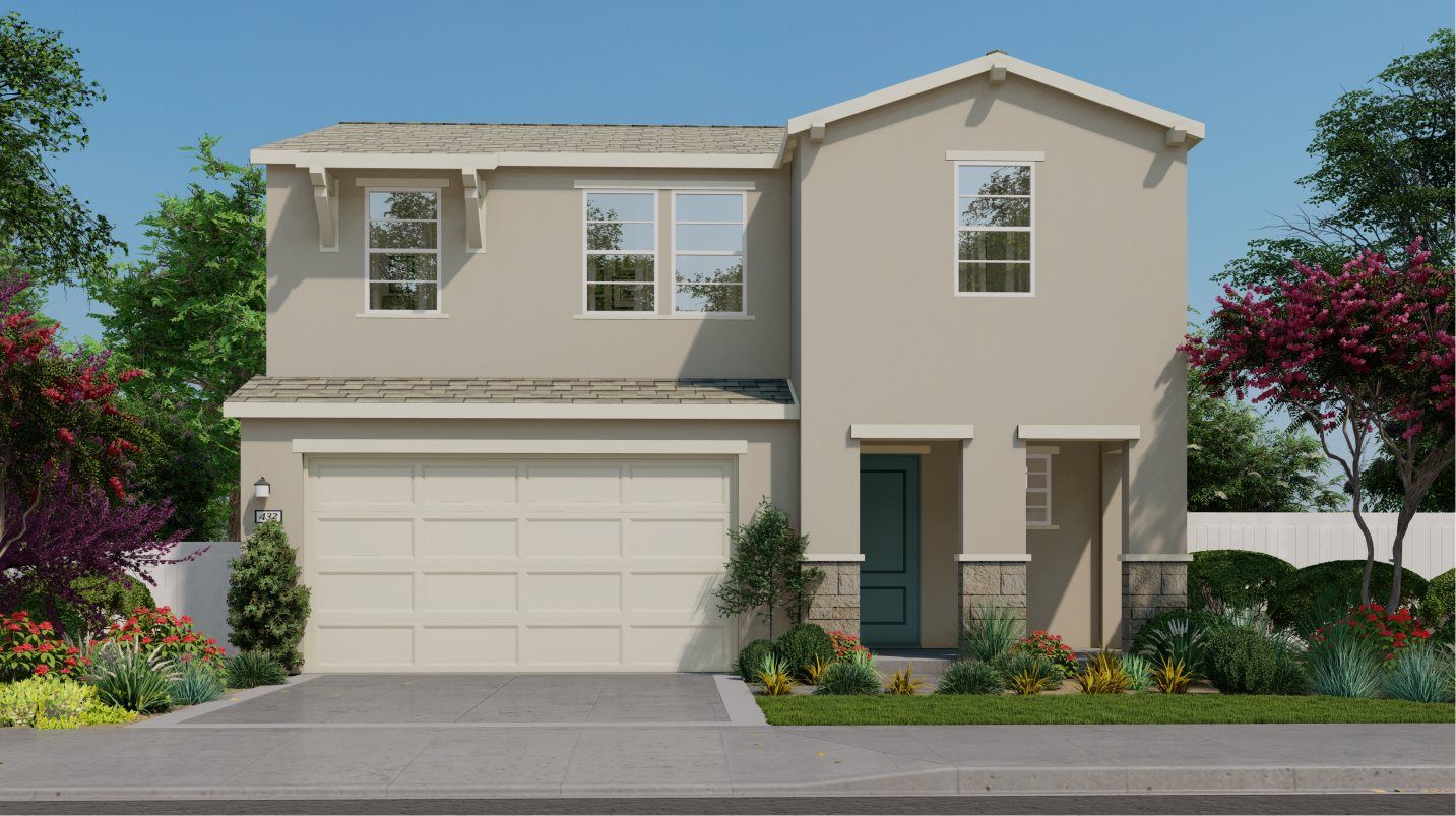 Elevation C - Residence 1941 Exterior C Contemporary