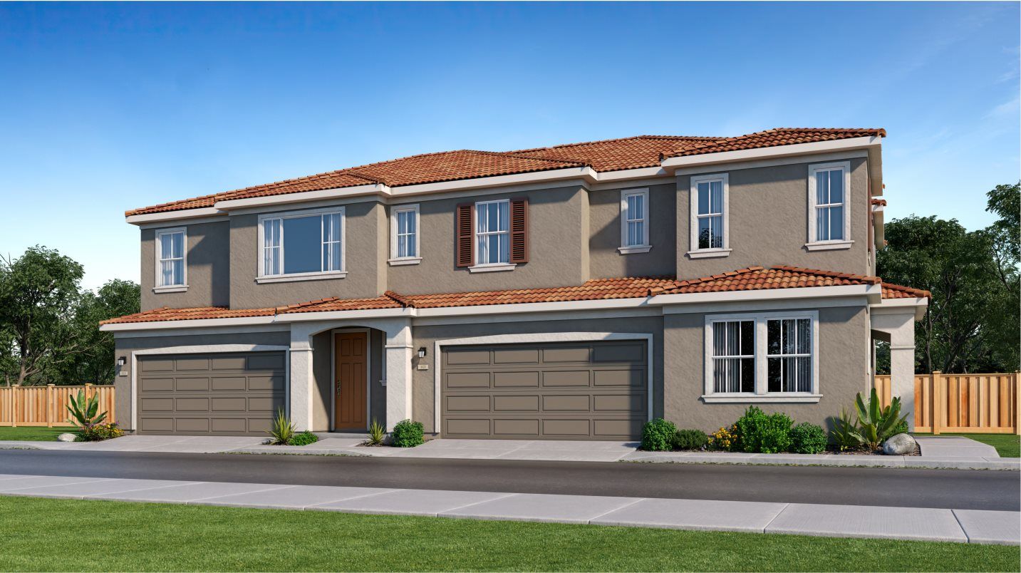 Elevation E - Parson Place Creekside Res 4 Italianate E