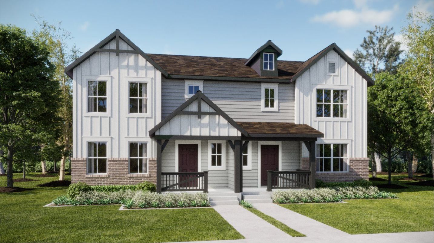 Elevation FH - Farmhouse home exterior