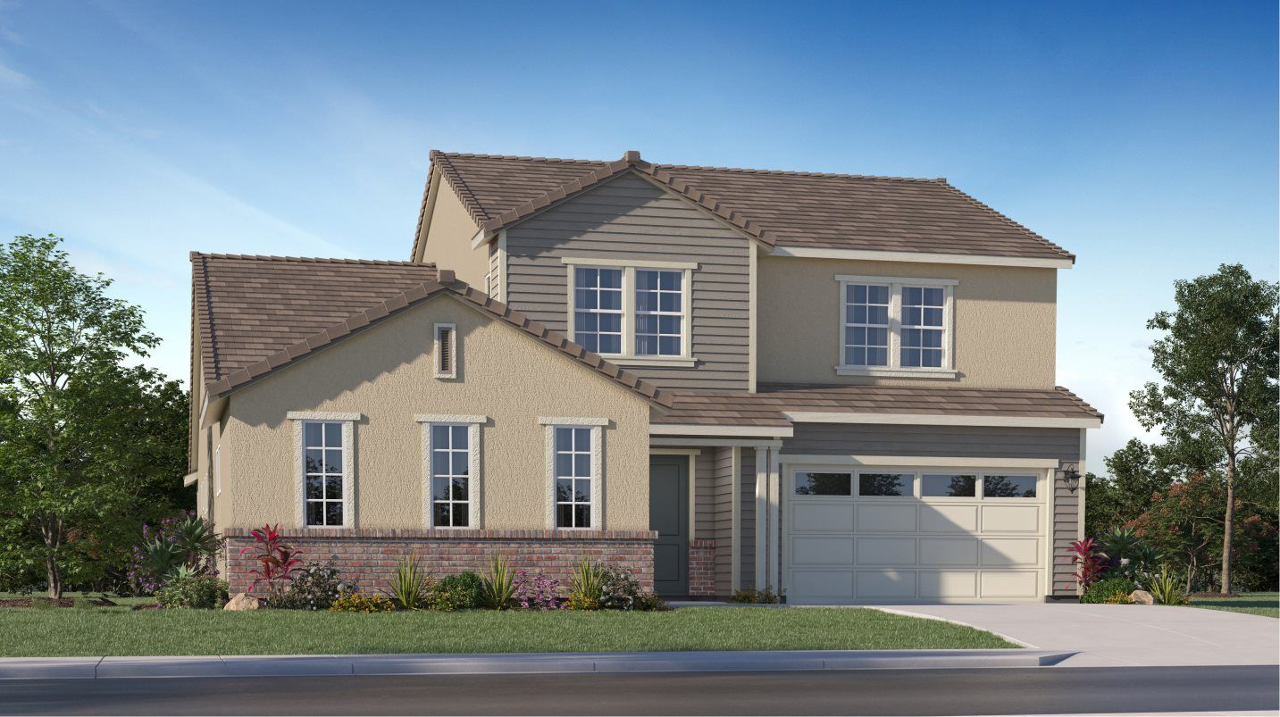 Elevation A - California Cottage home image