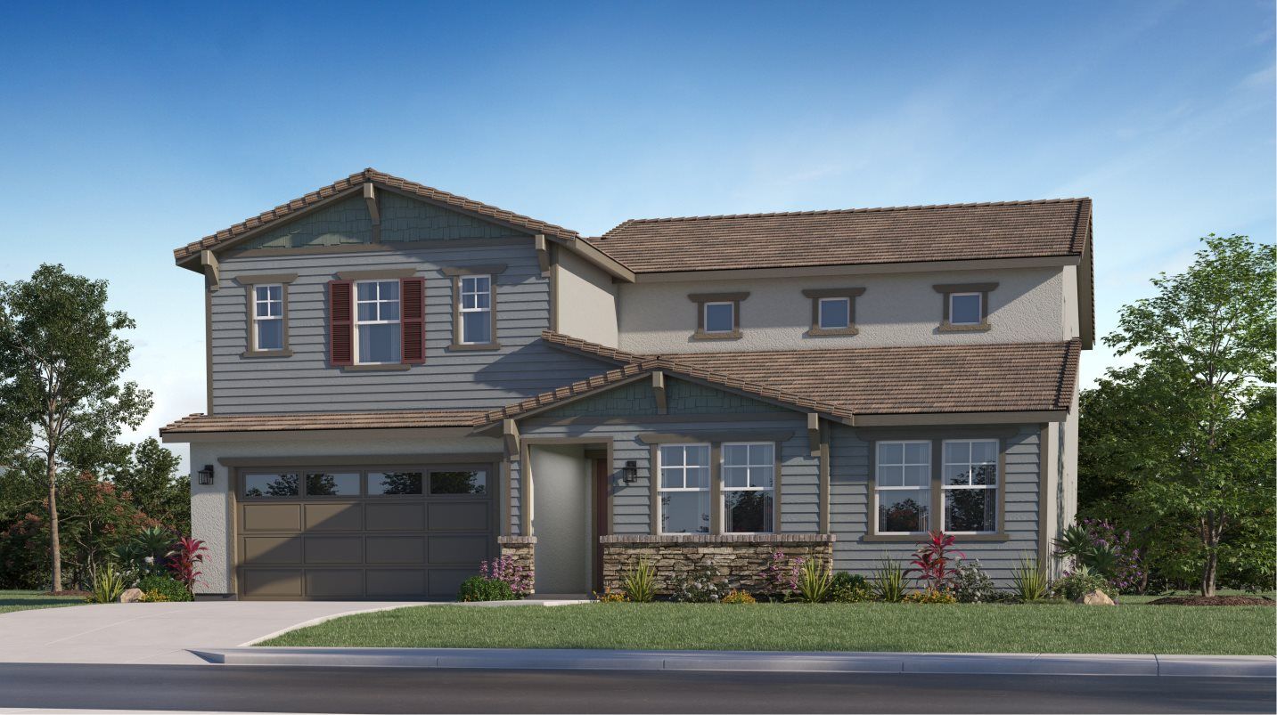 Elevation C - Craftsman Exterior