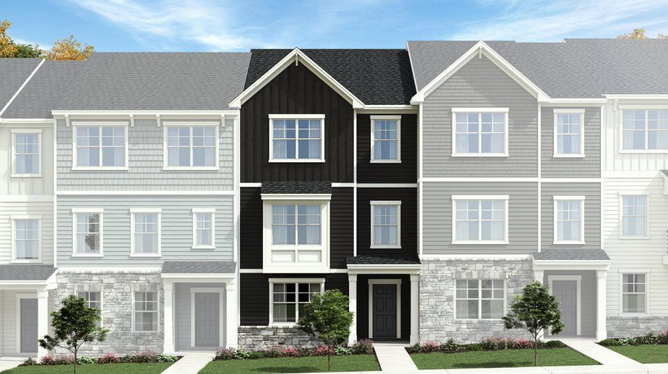 Elevation J - Bradley Exterior Rendering J