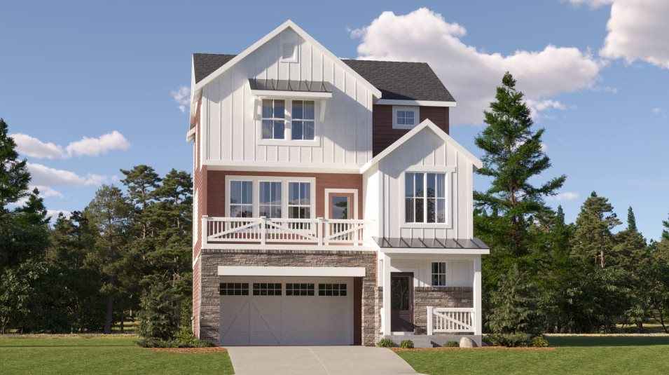 Elevation FH - Farmhouse exterior home image