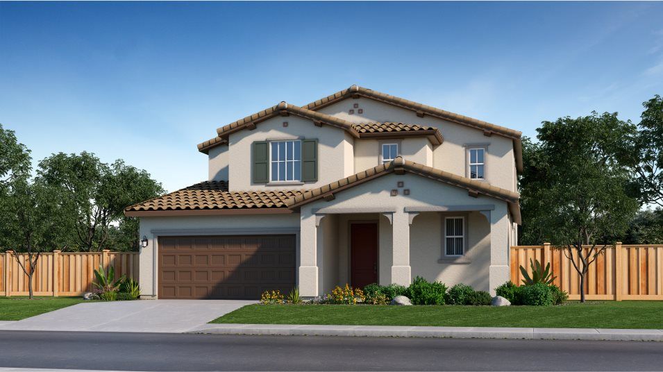 Elevation A - Early California