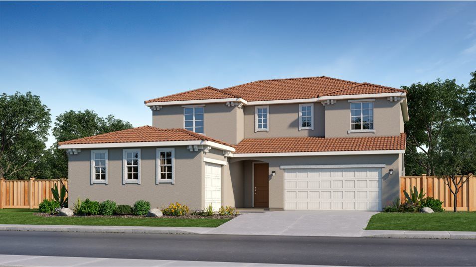 Elevation E - Mediterranean Revival